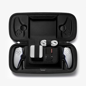 Spigen PlayStation Portal Case Etui zamykane Sony Poliuretan (PU) Czarny