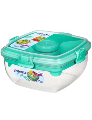 Sistema To Go Lunch Container 1.1 L Polypropylene (PP) Mint 1 pc.