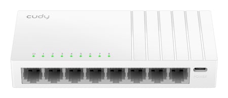 Cudy FS108D przełącznik sieciowy Nie zarządzany Fast Ethernet (10/100) Biały