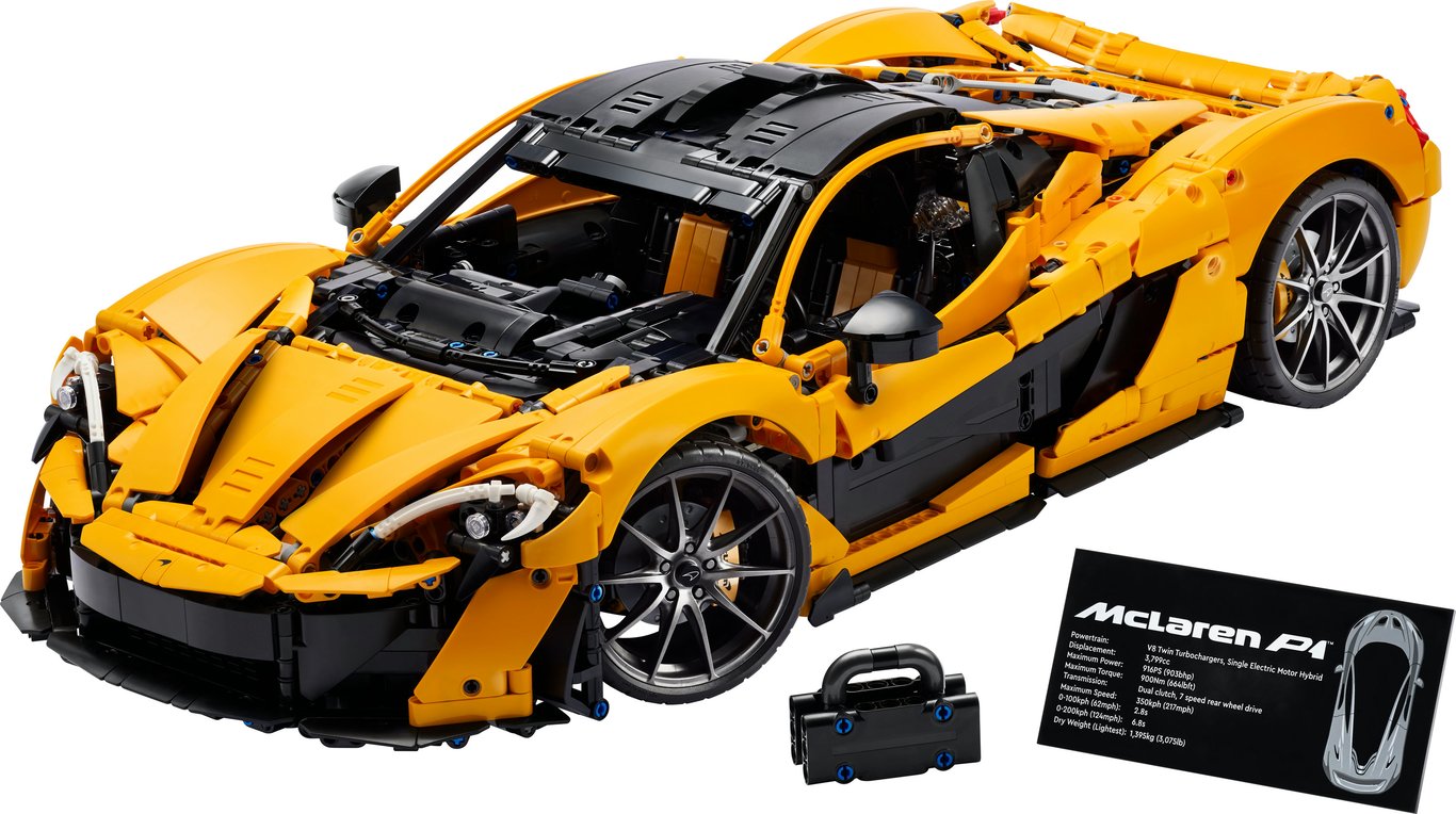 фото Авто-конструктор LEGO Technic McLaren P1 (42172)