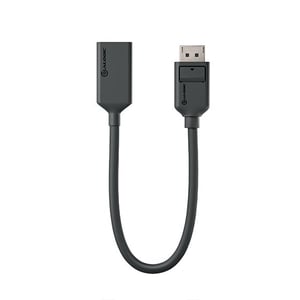 ALOGIC EL2DPHD-ADP 0.2 m DisplayPort to HDMI Cable Adapter, Black