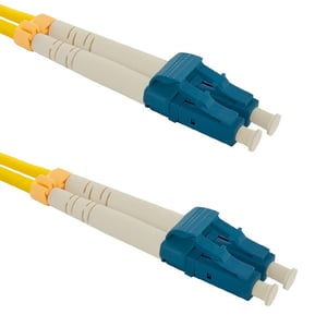 Qoltec 54016 InfiniBand/Fiber Optic Cable, 3 m, LC, Yellow