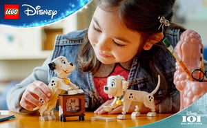 LEGO Disney 101 dalmatyńczyków — Szczeniaczki Szczęściarz i Penny