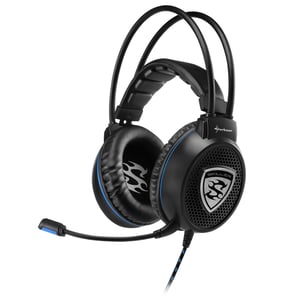 Sharkoon Skiller SGH1 Wired Gaming Headset with Headband, Black
