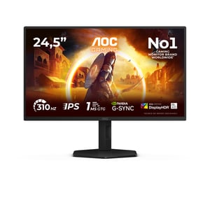 AOC G4 25G4SXU monitor komputerowy 62,2 cm (24.5") 1920 x 1080 px Full HD LED Czarny, Szary