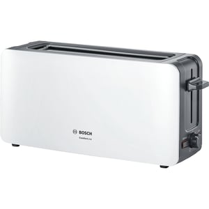 Bosch TAT6A001 Toaster, 1090 W, Gray-Brown, White