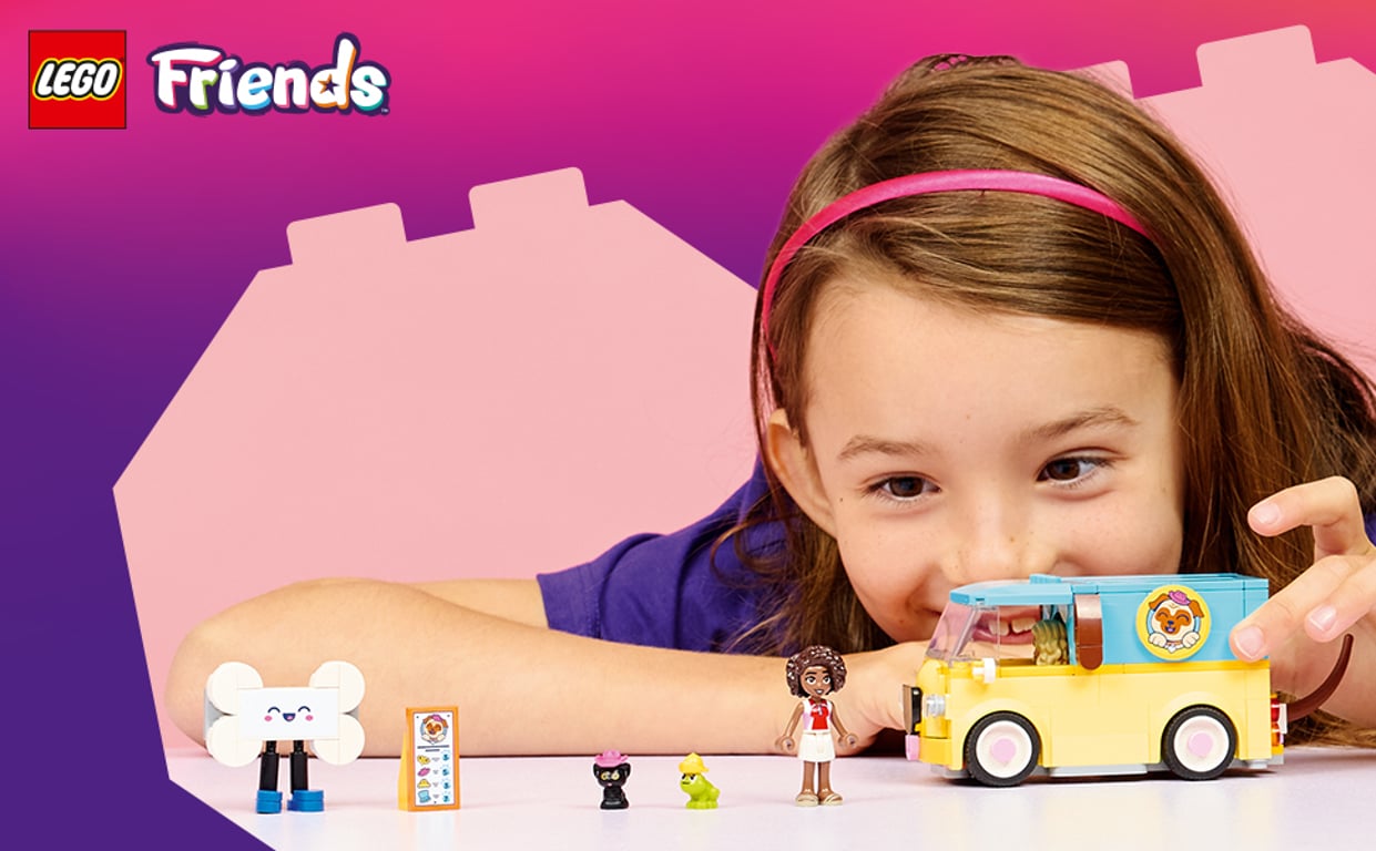 LEGO Friends Furgonetka z akcesoriami dla zwierząt