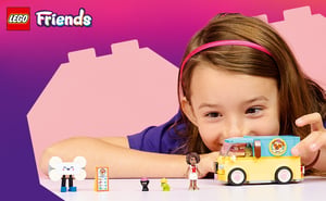 LEGO Friends Furgonetka z akcesoriami dla zwierząt