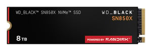 Western Digital Black WD_BLACK SN850X NVMe 8 TB M.2 PCI Express 4.0