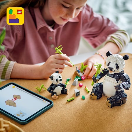 LEGO Creator Dzikie zwierzęta: rodzina pand
