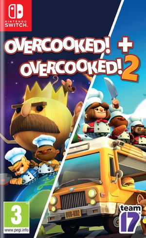 Team17 Overcooked! + Overcooked! 2 Standardowy Nintendo Switch