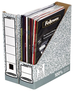 Fellowes 0186004 Dokumentenaufbewahrungsbox, Papier, grau