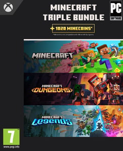 Microsoft Minecraft Triple Bundle (PC) Standard Multilingual