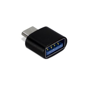 Inter-Tech 88885461 przejściówka do kabli USB Type C USB Type A Czarny