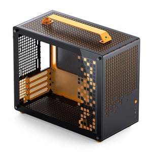 Jonsbo Z20 Orange/Black Mini Tower Czarny, Pomarańczowy
