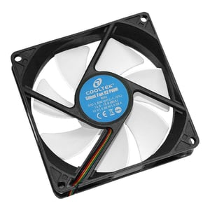 Cooltek Silent Fan 92 PWM Obudowa komputera Wentylator 9,2 cm Czarny, Biały