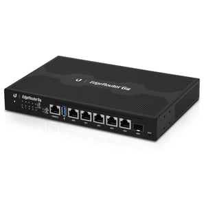 Ubiquiti EdgeRouter 6P Gigabit-Ethernet-Router, schwarz