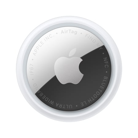 Apple AirTag Osobisty Wyszukiwarka Srebrny, Biały
