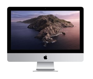 Apple iMac Intel® Core™ i5 54.6 cm (21.5") 1920 x 1080 px All-in-One PC 8 GB DDR4-SDRAM 256 GB SSD macOS Catalina 10.15 Wi-Fi 5 (802.11ac) Silver