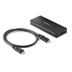 StarTech M2E1BRU31C obudowa do dysków twardych Obudowa SSD Czarny M.2