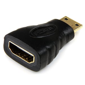 StarTech HDACFM-adapter för Mini HDMI- till HDMI-kablar, svart