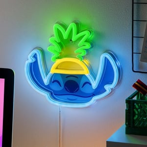 Paladone PP14685LSVN Children's Night Light, Wall-Mounted, Blue, Green, Yellow LED