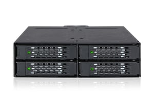 Icy Dock MB607SP-B panel drive bay 13,3 cm (5.25") Kieszeń HDD Czarny