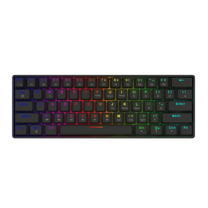 Savio BLACKOUT X2 BLUE Gaming-Tastatur USB QWERTY US-amerikanisch/international Schwarz