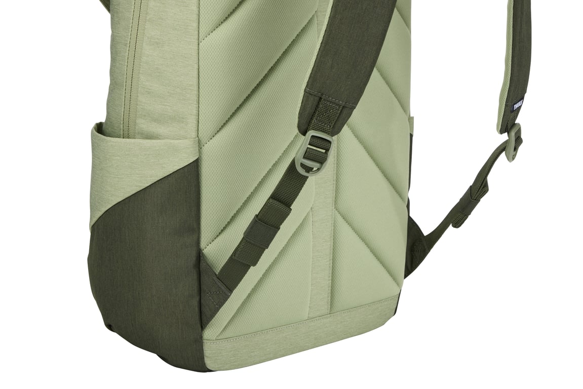 Thule Lithos TLBP216 - Quiet green plecak Plecak turystyczny Zielony Poliester