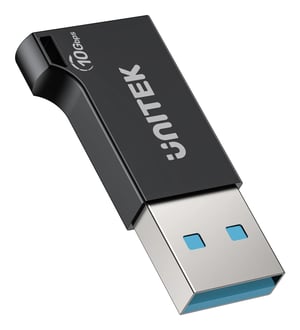 UNITEK A1049ABK01 przejściówka do kabli USB-C USB-A Czarny