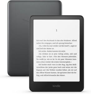 Amazon Kindle Paperwhite Signature Edition e-reader, Touchscreen, 32 GB, Wi-Fi, Black, Metallic