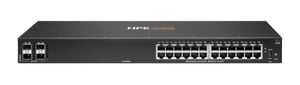 HPE Aruba Networking CX 6000 24G 4SFP L3-hanterad Gigabit Ethernet-switch (10/100/1000) 1U