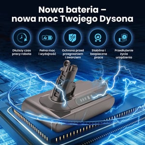 Extralink BATERIA DYSON, V10 25.2V 3000MAH Ręczny odkurzacz