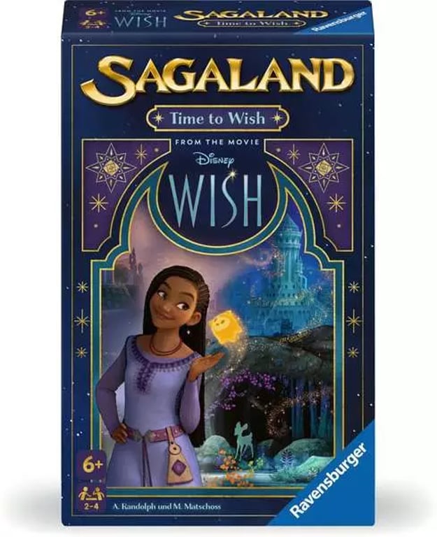 Ravensburger 22649 gra planszowa Disney Wish Sagaland