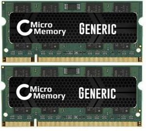 CoreParts MMG2491/4GB memory module, 2 x 2 GB DDR2 200-pin SO-DIMM