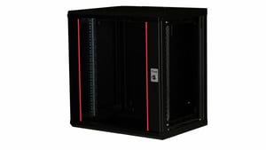 Equip EPM-12-6045-B-CBAA stojak 12U Szafa wisząca Czarny