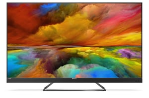 Sharp 50EQ3EA TV 127 cm (50") 4K Ultra HD Smart TV Wi-Fi Aluminium, Svart