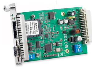 Moxa TCF-142-S-SC-RM seriell omvandlare/repeater/isolator RS-232/422/485 Fiber (SC)