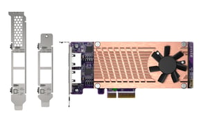 QNAP QM2-2P2G2T Network Card, Internal Ethernet 2500 Mbit/s