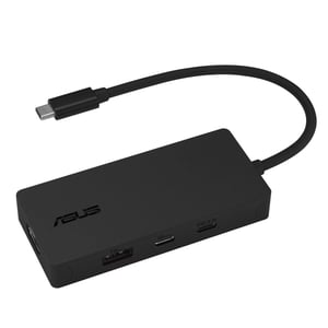 ASUS 4 in 1 USB-C Dock DC110 Przewodowa USB 3.2 Gen 2 (3.1 Gen 2) Type-C Czarny