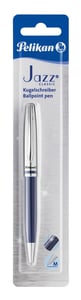 Pelikan Jazz Classic Blue Push-Button Ballpoint Pen, Medium, 1 pc.