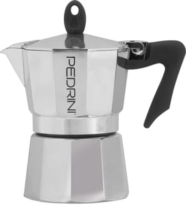 Pedrini 9083-3 manuell kaffebryggare Moka-kaffebryggare i aluminium