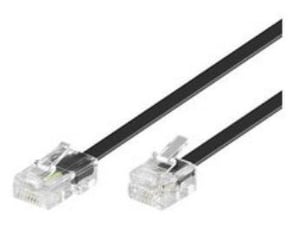 Microconnect MPK456S telefonkabel 6 m Svart