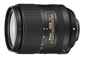 Nikon AF-S DX NIKKOR 18–300 mm f/3,5–6,3G ED VR SLR Schwarz