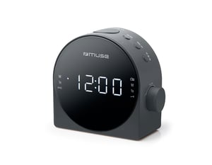 Muse M-185 CR radio Zegar Cyfrowy Czarny