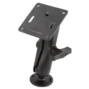 RAM Mounts RAM-101U-2461 Mounting Kit, Black Aluminum