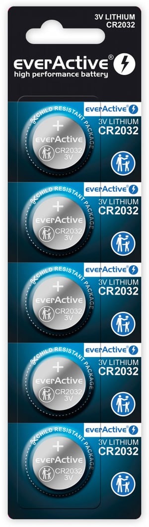 Everactive CR20325BL bateria do użytku domowego Jednorazowa bateria CR2032 Lit