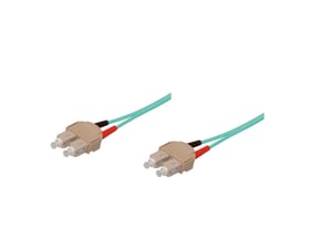 Alcasa 15m SC/SC InfiniBand / Fiber Optic Cable, Blue
