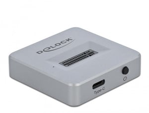DeLOCK M.2 Docking Station for M.2 NVMe PCIe SSDs with Female USB Type-C