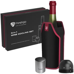 Prestigio PWA101CS Bottle/Carafe Stopper, Black